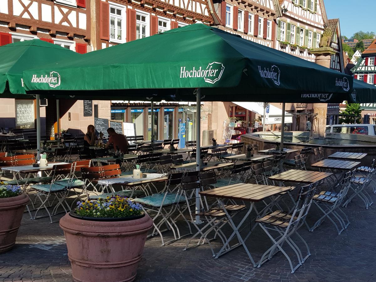Hotel-Restaurant Ratsstube 칼프 외부 사진