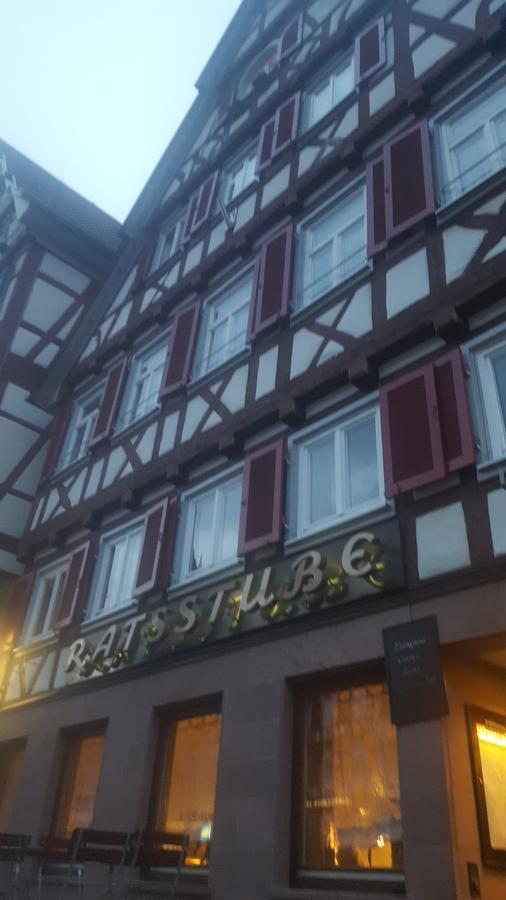 Hotel-Restaurant Ratsstube 칼프 외부 사진